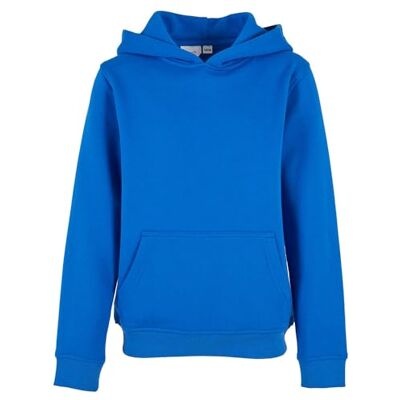 BY185 Build Your Brand Dziecięca bluza z kapturem Organic Basic Kids Hoody, Basic Hoodie dla chłopców i dziewczynek, 100% bawełna ekologiczna, rozmiary 110/116-158/164, Intensywny niebieski, 158-164 BY185 Build Your Brand Dziecięca bluza z kapturem Organic Basic Kids Hoody, Basic Hoodie dla chłopców i dziewczynek, 100% bawełna ekologiczna, rozmiary 110/116-158/164, Intensywny niebieski, 158-164
