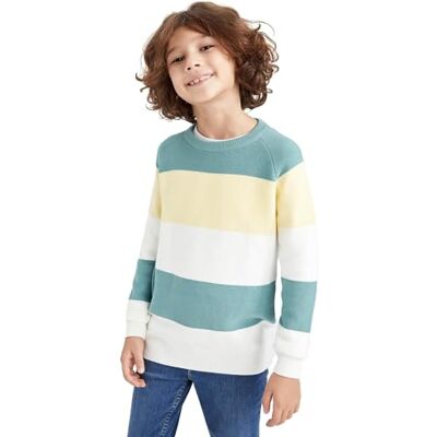X7865A6 DeFacto Bluza chłopięca, zielony, 3-4 lat X7865A6 DeFacto Bluza chłopięca, zielony, 3-4 lat