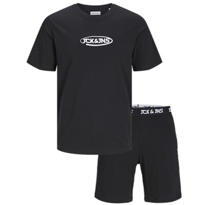 12257172 Jacoliver SS Tee and Shorts Set JNR, Czarne/opakowanie: czarne szorty, 116 12257172 Jacoliver SS Tee and Shorts Set JNR, Czarne/opakowanie: czarne szorty, 116
