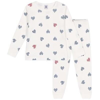 A0CLU01 Petit Bateau Śpioszki dziewczęce, Biały/wielokolorowy, 3 lat A0CLU01 Petit Bateau Śpioszki dziewczęce, Biały/wielokolorowy, 3 lat