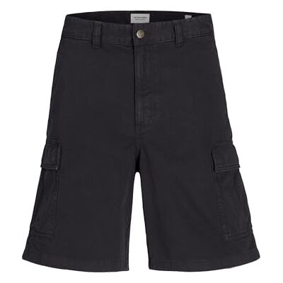 12269498-4651596 JACK & JONES Jpstkarl Jjavery Cargo szorty męskie Jnr, czarny, 128 12269498-4651596 JACK & JONES Jpstkarl Jjavery Cargo szorty męskie Jnr, czarny, 128