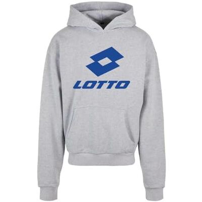 LOTTO SWEAT JUNIOR AMERICAN COLLEGE USA Kolorowa bluza z kapturem bluza sportowa chłopięca, Szary, 16 ans LOTTO SWEAT JUNIOR AMERICAN COLLEGE USA Kolorowa bluza z kapturem bluza sportowa chłopięca, Szary, 16 ans