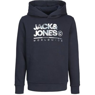 12259796_NavyBlazer_1120198 JACK & JONES Boy bluza z kapturem Logo bluza z kapturem Mini, granatowy blezer, 98 12259796_NavyBlazer_1120198 JACK & JONES Boy bluza z kapturem Logo bluza z kapturem Mini, granatowy blezer, 98