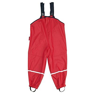 405424-8 Playshoes De Pluie Dziecięce Spodnie Przeciwdeszczowe, Czerwony, 98 cm 405424-8 Playshoes De Pluie Dziecięce Spodnie Przeciwdeszczowe, Czerwony, 98 cm