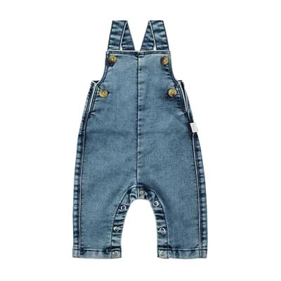 5421117 Noppies Boys Dungaree Ocampo spodnie chłopięce, Blue Light Wash N323, 50 5421117 Noppies Boys Dungaree Ocampo spodnie chłopięce, Blue Light Wash N323, 50