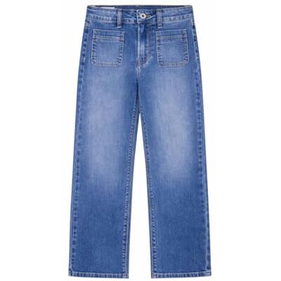 PG20168900012 Pepe Jeans Dziewczęce dżinsy Nyomi Jr, Niebieski (denim), 12 lat PG20168900012 Pepe Jeans Dziewczęce dżinsy Nyomi Jr, Niebieski (denim), 12 lat