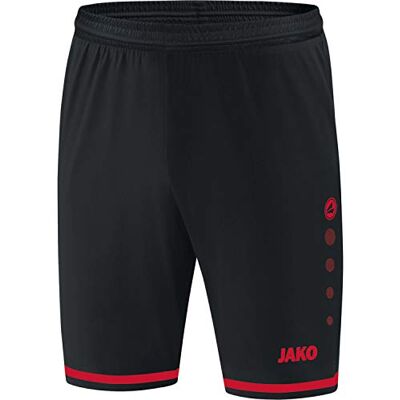 4429 JAKO Spodnie sportowe dla dzieci Striker 2.0 uniseks czarny Schwarz/Sportrot 116 4429 JAKO Spodnie sportowe dla dzieci Striker 2.0 uniseks czarny Schwarz/Sportrot 116
