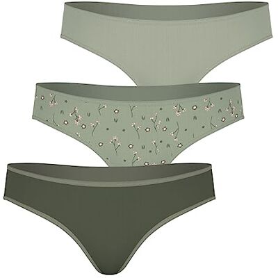 LQ55 2360 Athena Zestaw 3 majtek Girl by Athena, Girl Fashion Ultra miękka bawełna, bardziej kryjące się majtki Etykieta OEKO-TEX, Kaki/Kwiaty/Khaki Szary, 6 lat LQ55 2360 Athena Zestaw 3 majtek Girl by Athena, Girl Fashion Ultra miękka bawełna, bardziej kryjące się majtki Etykieta OEKO-TEX, Kaki/Kwiaty/Khaki Szary, 6 lat