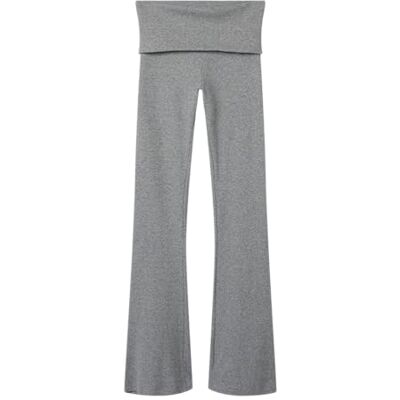 13237772-4655359 NAME IT Dziewczęce Nlfkula Bootcut Rib Pant spodnie materiałowe, szary melanż, 164 13237772-4655359 NAME IT Dziewczęce Nlfkula Bootcut Rib Pant spodnie materiałowe, szary melanż, 164