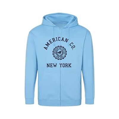ACSZW4 SKY BLUE 10ANS AMERICAN COLLEGE USA Bluza Sweter z nadrukiem Ciepłe ubrania Unisex Dzieci Chłopcy i Dziewczęta Casual Model ACSZW4 Sky Blue 10 LAT, Turkus, 10 lat ACSZW4 SKY BLUE 10ANS AMERICAN COLLEGE USA Bluza Sweter z nadrukiem Ciepłe ubrania Unisex Dzieci Chłopcy i Dziewczęta Casual Model ACSZW4 Sky Blue 10 LAT, Turkus, 10 lat