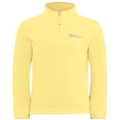 1605555_M0064 Jack Wolfskin Dziewczęcy sweter Taunus Halfzip K, Lód cytrynowy, 92 1605555_M0064 Jack Wolfskin Dziewczęcy sweter Taunus Halfzip K, Lód cytrynowy, 92
