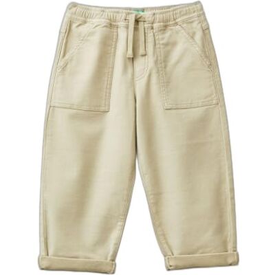 47K0GF026 United Colors of Benetton spodnie, Beżowy, 4 anni 47K0GF026 United Colors of Benetton spodnie, Beżowy, 4 anni