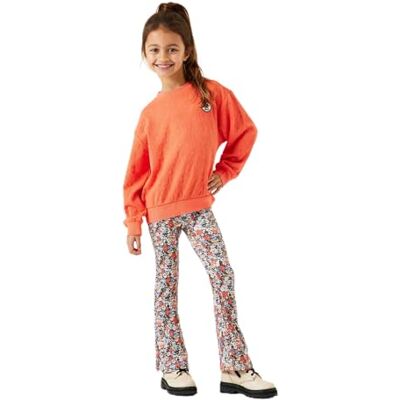 G34523 Garcia Kids Legginsy dziewczęce, Blue Heather (9112), 116 cm G34523 Garcia Kids Legginsy dziewczęce, Blue Heather (9112), 116 cm