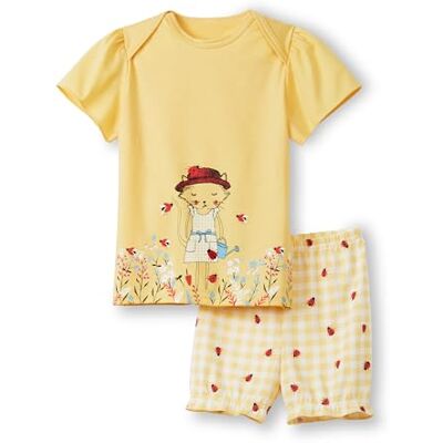 54478 CALIDA Dziewczęce Toddlers Ladybird zestaw piżamowy, żółty Sundress Yellow, Standard, Żółty słoneczny, jeden rozmiar 54478 CALIDA Dziewczęce Toddlers Ladybird zestaw piżamowy, żółty Sundress Yellow, Standard, Żółty słoneczny, jeden rozmiar