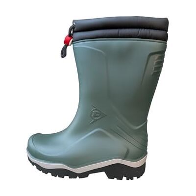 MK0KL45.30 Dunlop Blizzard – dziecięce termiczne buty zimowe – z podszewką dla chłopców i dziewczynek – 100% wodoszczelne i ciepłe – rozmiary 24-35, Heritage Green, 30 EU MK0KL45.30 Dunlop Blizzard – dziecięce termiczne buty zimowe – z podszewką dla chłopców i dziewczynek – 100% wodoszczelne i ciepłe – rozmiary 24-35, Heritage Green, 30 EU