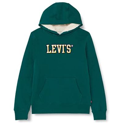 8EG776 Levi's Kids Sherpa Lined bluza z kapturem dla chłopców 2-8 lat, Forest Biome, 4 lat 8EG776 Levi's Kids Sherpa Lined bluza z kapturem dla chłopców 2-8 lat, Forest Biome, 4 lat