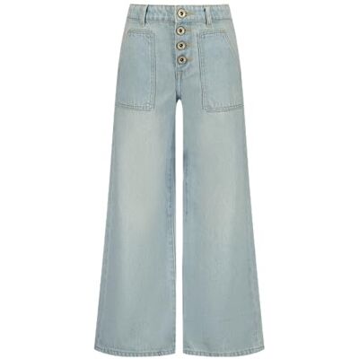 SS24KGD42008 Vingino Girls Jeans Cassie Pocket in Color Light Vintage Size 16, Light Vintage, 16 Lata SS24KGD42008 Vingino Girls Jeans Cassie Pocket in Color Light Vintage Size 16, Light Vintage, 16 Lata