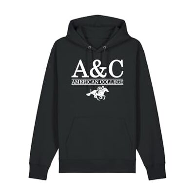 ACS25SW5 BLACK TAILLE 12A AMERICAN COLLEGE USA Sweter dziecięcy, czarny, 12 lat ACS25SW5 BLACK TAILLE 12A AMERICAN COLLEGE USA Sweter dziecięcy, czarny, 12 lat