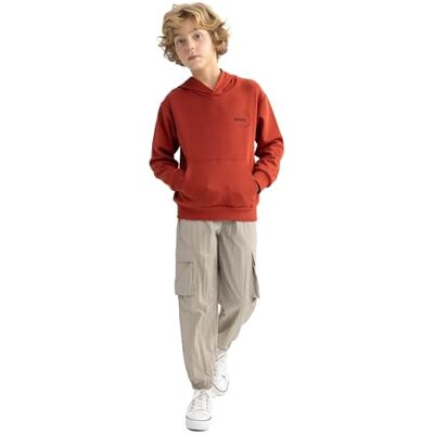 B2589A8 DeFacto Boy's Woven Bottom Trousers, beżowy, 8-9 lat B2589A8 DeFacto Boy's Woven Bottom Trousers, beżowy, 8-9 lat