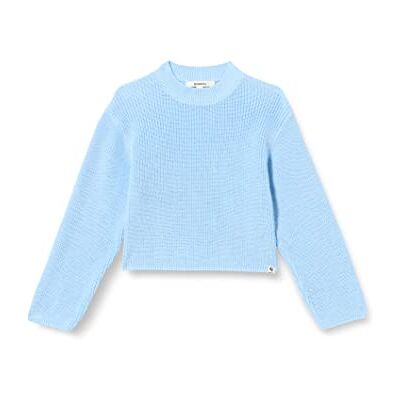 A32641 Garcia Kids Sweter dziewczęcy, niebieski (Chambray Blue), 152/158 (DE), Chambray Blue, 152 cm A32641 Garcia Kids Sweter dziewczęcy, niebieski (Chambray Blue), 152/158 (DE), Chambray Blue, 152 cm