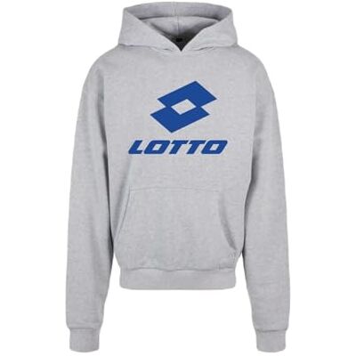 LOTTO SWEAT JUNIOR AMERICAN COLLEGE USA Kolorowa bluza z kapturem bluza sportowa chłopięca, Szary, 16 ans LOTTO SWEAT JUNIOR AMERICAN COLLEGE USA Kolorowa bluza z kapturem bluza sportowa chłopięca, Szary, 16 ans