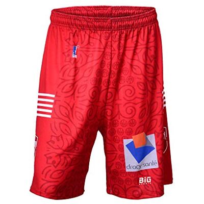 SHORTEXTELANCHA_Rouge_10 ans Elan Chalon Chalon Chalon-Sur-Sône oficjalne szorty outdoorowe, 2018-2019 XX-Small czerwone SHORTEXTELANCHA_Rouge_10 ans Elan Chalon Chalon Chalon-Sur-Sône oficjalne szorty outdoorowe, 2018-2019 XX-Small czerwone