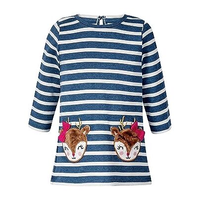 933508 Happy Girls Sukienka dziecięca, JEANS BLUE, 98 cm 933508 Happy Girls Sukienka dziecięca, JEANS BLUE, 98 cm
