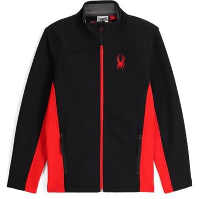 38C485304 Spyder BANDIT JACKET, Boys, czarna, XL 38C485304 Spyder BANDIT JACKET, Boys, czarna, XL
