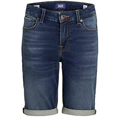 12167640 JACK & JONES Szorty jeansowe dla chłopców, Blue Denim, 164 cm 12167640 JACK & JONES Szorty jeansowe dla chłopców, Blue Denim, 164 cm