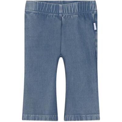 6411413 Noppies Baby Legginsy dla dziewczynek z długimi nogawkami, Blue Denim P327, 92 6411413 Noppies Baby Legginsy dla dziewczynek z długimi nogawkami, Blue Denim P327, 92