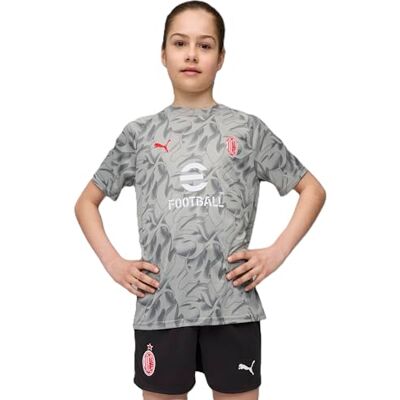 782390 A.C. Milan Dziecięca koszulka Prematch, koszulka wyścigowa, sezon 2025/2026, oficjalny produkt, dla dzieci 782390 A.C. Milan Dziecięca koszulka Prematch, koszulka wyścigowa, sezon 2025/2026, oficjalny produkt, dla dzieci