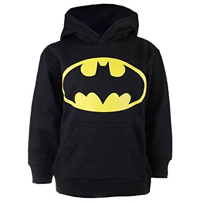 GBBHS146_BLK-7-8YEARS DC Comics Bluza z kapturem Batman Logo czarna 7-8 lat (128/130 cm-L), czarny, 128 GBBHS146_BLK-7-8YEARS DC Comics Bluza z kapturem Batman Logo czarna 7-8 lat (128/130 cm-L), czarny, 128