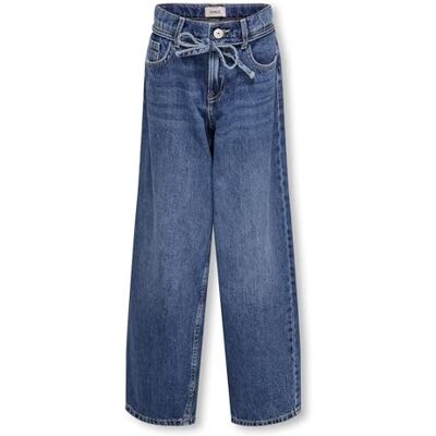15354522-4819197 Only & Kids Koggianna Straight DNM Pim205 Noos, niebieski (medium blue denim), 158 15354522-4819197 Only & Kids Koggianna Straight DNM Pim205 Noos, niebieski (medium blue denim), 158