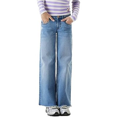 H32724 Garcia Kids Dziewczęce spodnie dżinsowe, Medium Used (7004), 140 cm H32724 Garcia Kids Dziewczęce spodnie dżinsowe, Medium Used (7004), 140 cm