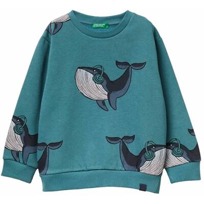 3QHCG10KX United Colors of Benetton Dzieci i młodzież Maglia G/C M/L bluza z kapturem, wielokolorowa, 2 lata 3QHCG10KX United Colors of Benetton Dzieci i młodzież Maglia G/C M/L bluza z kapturem, wielokolorowa, 2 lata