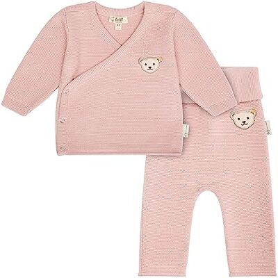 L000030033 Steiff Spodnie + kurtka dla niemowląt, uniseks, Silver Pink, 56 L000030033 Steiff Spodnie + kurtka dla niemowląt, uniseks, Silver Pink, 56