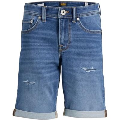 12249186 JACK&JONES JUNIOR Chłopięce szorty jeansowe, Blue Denim, 122 12249186 JACK&JONES JUNIOR Chłopięce szorty jeansowe, Blue Denim, 122