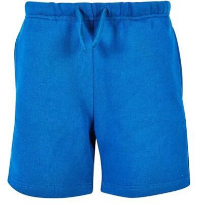 BB034 Build Your Brand -kids Basic Sweatshorts Shorts, Intensywny niebieski, 146-152 Unisex dzieci, Głęboki niebieski, 146-152 BB034 Build Your Brand -kids Basic Sweatshorts Shorts, Intensywny niebieski, 146-152 Unisex dzieci, Głęboki niebieski, 146-152