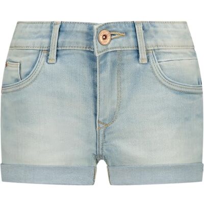 SS24KGD46004 Vingino Girls Short Damara in Color Light Indigo Size 2, Light Indigo, 24 Miesiące SS24KGD46004 Vingino Girls Short Damara in Color Light Indigo Size 2, Light Indigo, 24 Miesiące