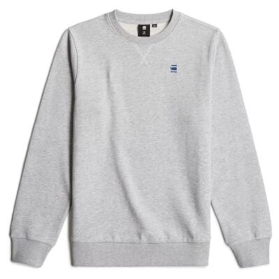 D25548 G-STAR Chłopięcy prosty sweter, Wielokolorowy (Lt Grey Htr -01-a302), 8 lat D25548 G-STAR Chłopięcy prosty sweter, Wielokolorowy (Lt Grey Htr -01-a302), 8 lat