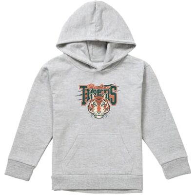 UKYFTH-02-NFLIX10377 Stranger Things Unisex dziecięca bluza z kapturem Hawkins Tigers Scratch Youth Boy/Girls Pull-Over Hoodie, Athletic Heather, Athletic Heather, 9-11 Years UKYFTH-02-NFLIX10377 Stranger Things Unisex dziecięca bluza z kapturem Hawkins Tigers Scratch Youth Boy/Girls Pull-Over Hoodie, Athletic Heather, Athletic Heather, 9-11 Years