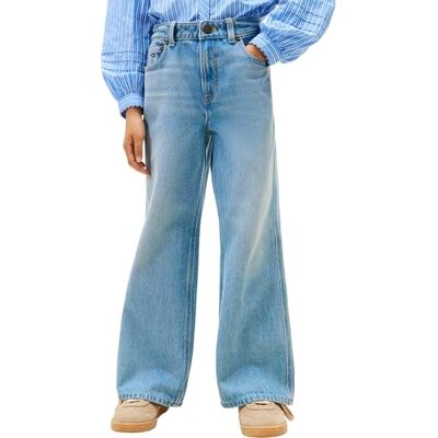 KG0KG089631AA14 Tommy Hilfiger Dziewczęce lekkie dżinsy Mabel z szerokimi nogawkami KG0KG08963 Luźne, Denim (Denim Light 01), 14 lat, Denim (Denim Light 01), 14 lat KG0KG089631AA14 Tommy Hilfiger Dziewczęce lekkie dżinsy Mabel z szerokimi nogawkami KG0KG08963 Luźne, Denim (Denim Light 01), 14 lat, Denim (Denim Light 01), 14 lat