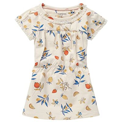 2430412 Noppies Baby Dziewczęca sukienka z krótkim rękawem Allappuzha nadruk sukienka dziecięca, Antique White P331, 56 cm 2430412 Noppies Baby Dziewczęca sukienka z krótkim rękawem Allappuzha nadruk sukienka dziecięca, Antique White P331, 56 cm