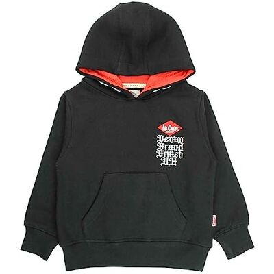 GLC5534 SW S2 Lee Cooper sweter chłopięcy, czarny, 8 lat GLC5534 SW S2 Lee Cooper sweter chłopięcy, czarny, 8 lat