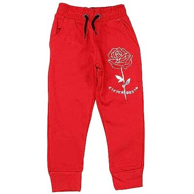 GELV1713 PANT S3 Spodnie do joggingu Eleven Paris, Czerwona, 4 lat GELV1713 PANT S3 Spodnie do joggingu Eleven Paris, Czerwona, 4 lat