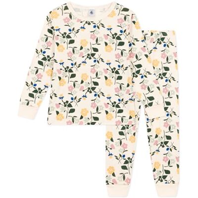 A09FR Piżama dziewczęca Petit Bateau, Avalane/Multico, 24 miesi?cy A09FR Piżama dziewczęca Petit Bateau, Avalane/Multico, 24 miesi?cy