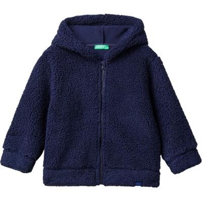224A31VZG502C-252-98 United Colors of Benetton Sweter rozpinany dla dzieci i młodzieży, Niebieska, 24 miesi?cy 224A31VZG502C-252-98 United Colors of Benetton Sweter rozpinany dla dzieci i młodzieży, Niebieska, 24 miesi?cy