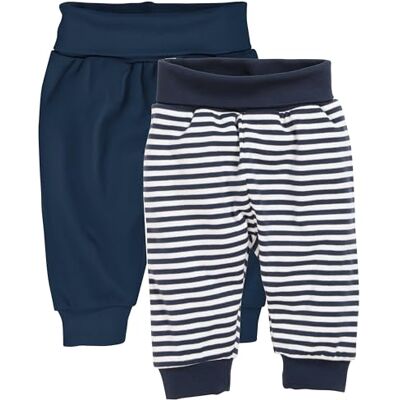 800916 Playshoes Baby Pumphose spodnie do biegania, 2 sztuki, Pierścionek, uniwersalny, granatowy, 50 800916 Playshoes Baby Pumphose spodnie do biegania, 2 sztuki, Pierścionek, uniwersalny, granatowy, 50