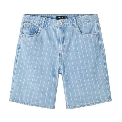 13216132 NAME IT Boy's NLMPINIZZA DNM DAD Shorts, Light Blue Denim/Stripes:Pinstripes, 140, Light Blue Denim/paski: pinstripes, 140 13216132 NAME IT Boy's NLMPINIZZA DNM DAD Shorts, Light Blue Denim/Stripes:Pinstripes, 140, Light Blue Denim/paski: pinstripes, 140