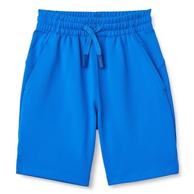 AEBY23655_Blue Amazon Essentials Szorty sportowe chłopięce z dzianiny Active Performance, NIEBIESKI, M AEBY23655_Blue Amazon Essentials Szorty sportowe chłopięce z dzianiny Active Performance, NIEBIESKI, M